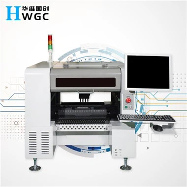 Kerää ja aseta koneen yhden käyttäjän BGA SMT -sijoituskone, jossa on neljä päätä ja 44 syöttölaitetta